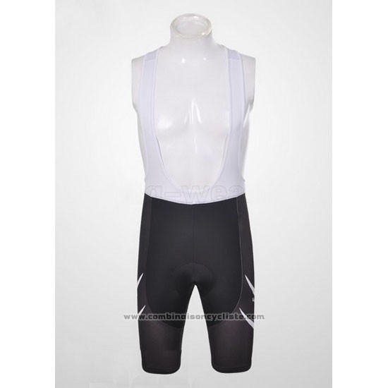 2012 Maillot Cyclisme Shimano Noir et Orange Manches Courtes et Cuissard