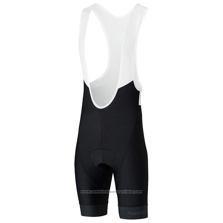 2020 Maillot Cyclisme Shimano Bleu Manches Courtes et Cuissard