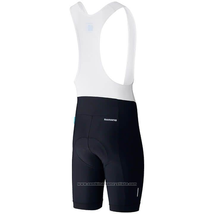 2020 Maillot Cyclisme Shimano Marron Manches Courtes et Cuissard