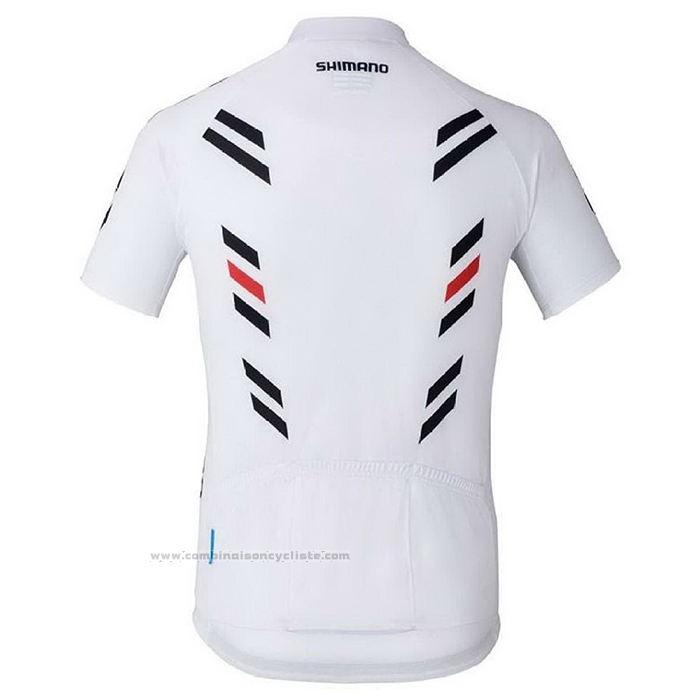 2021 Maillot Cyclisme Shimano Jaune Manches Courtes et Cuissard