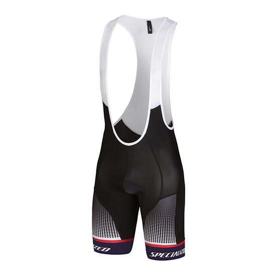 2018 Maillot Cyclisme Specialized Blanc Violet Manches Courtes et Cuissard