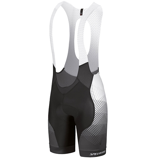 2018 Maillot Cyclisme Specialized Noir Gris Rose Manches Courtes et Cuissard