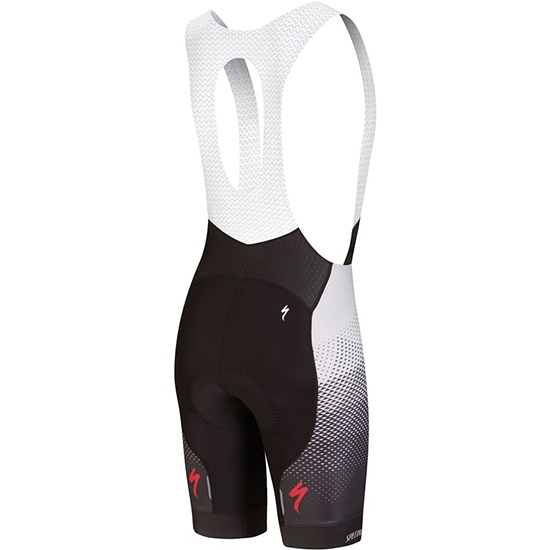 2018 Maillot Cyclisme Specialized Noir Gris Rose Manches Courtes et Cuissard