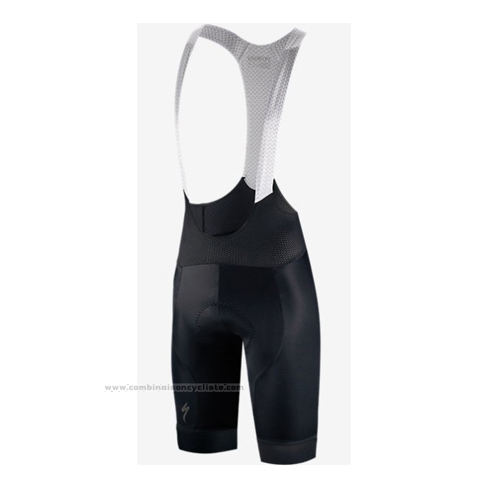 2021 Maillot Cyclisme Specialized Noir Bleu Manches Courtes et Cuissard