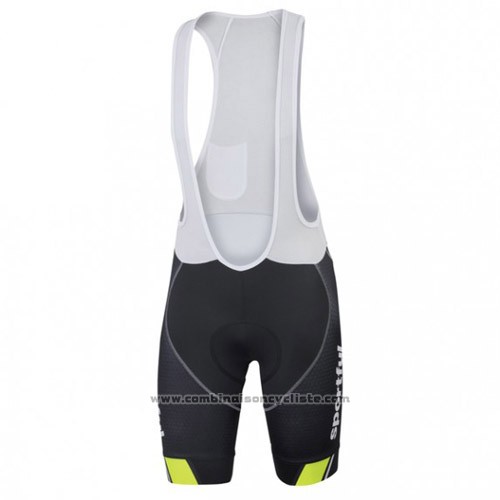 2016 Maillot Cyclisme Sportful Blanc et Gris Manches Courtes et Cuissard