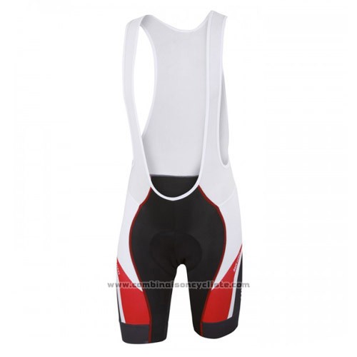 2016 Maillot Cyclisme Sportful Blanc et Noir Manches Courtes et Cuissard