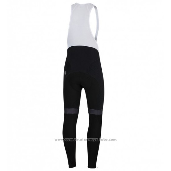 2016 Maillot Cyclisme Sportful Blanc et Rouge Manches Longues et Cuissard
