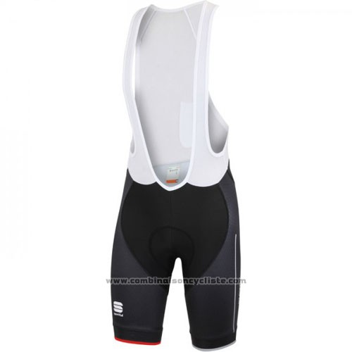 2016 Maillot Cyclisme Sportful Rouge et Blanc Manches Courtes et Cuissard