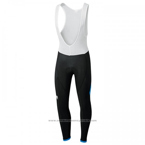2017 Maillot Cyclisme Sportful Noir Manches Longues et Cuissard