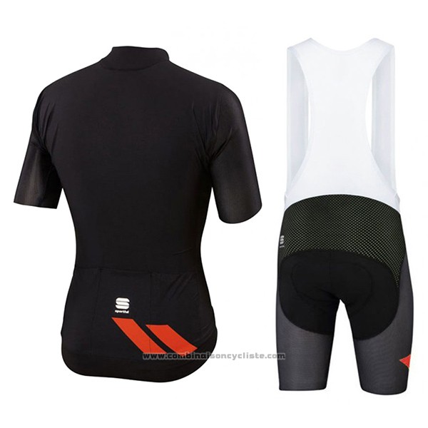 2017 Maillot Cyclisme Sportful R&d Ultraskin Noir Manches Courtes et Cuissard