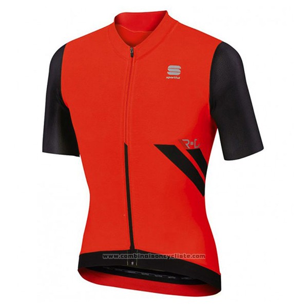 2017 Maillot Cyclisme Sportful R&d Ultraskin Rouge Manches Courtes et Cuissard