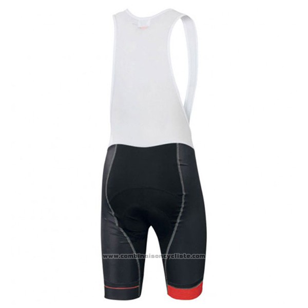 2017 Maillot Cyclisme Sportful Sc Blanc Manches Courtes et Cuissard