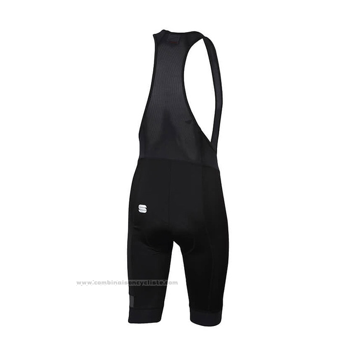 2021 Maillot Cyclisme Sportful Noir Manches Courtes et Cuissard