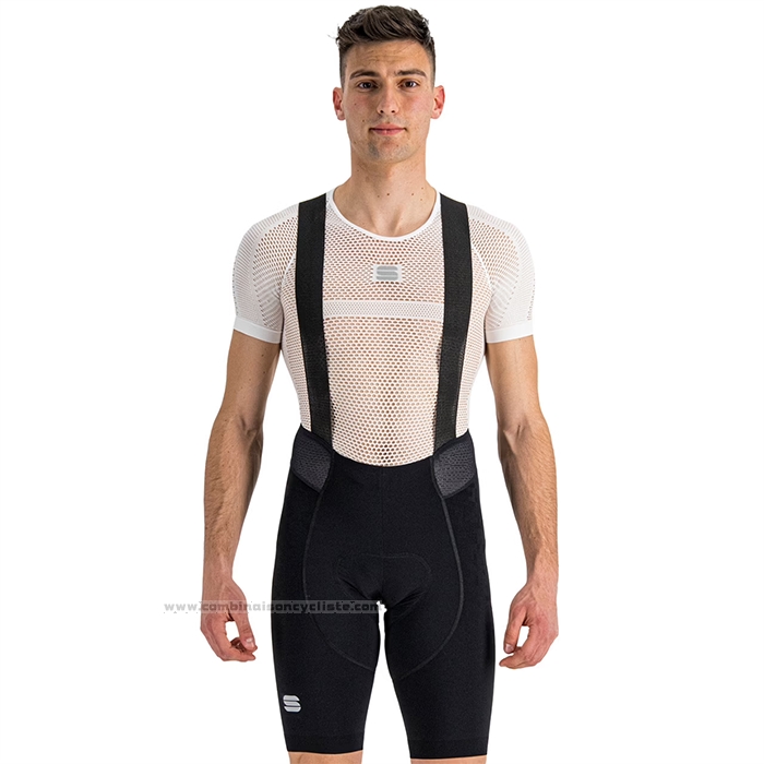 2023 Maillot Cyclisme Sportful Bleu Vert Manches Courtes et Cuissard
