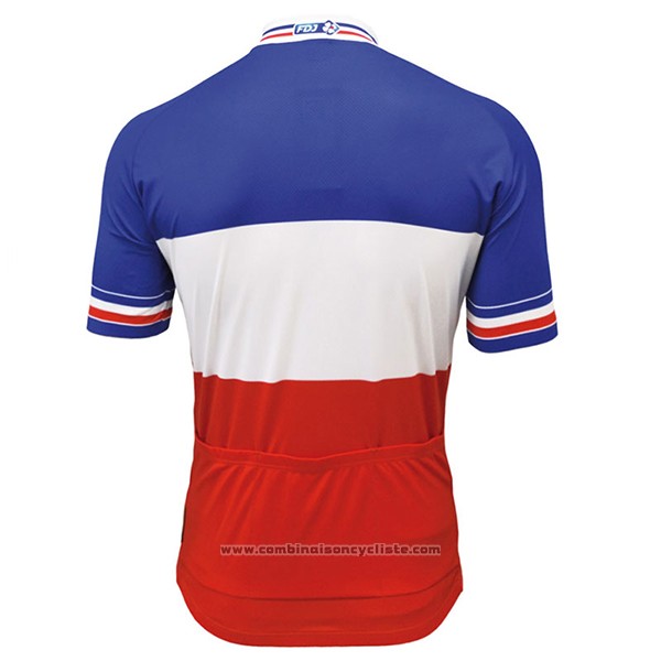 2017 Maillot Cyclisme UCI ALE Blanc et Rouge Manches Courtes et Cuissard